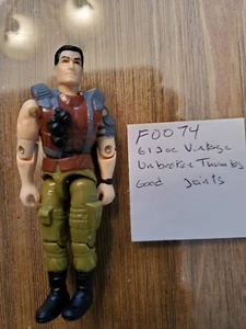 VINTAGE GI JOE ROCK 'N ROLL / FLINT TACTICAL OPERATIONS SPECIALIST FIGURE F0074 - Picture 1 of 3