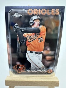 2024 Topps Chrome #80 Adley Rutschman rifrattore SF Giants - Foto 1 di 3