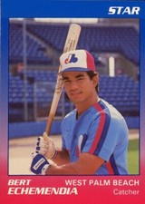 1989 Star West Palm Beach Expos BERT CHEMENDIA RC EXPOS CUBA