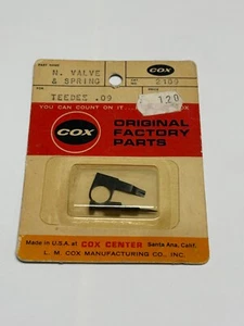 Vintage COX Tee Dee Teedee .09 Needle Valve and Spring 2109 - Picture 1 of 1