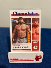 2023 Panini Chronicles UFC - ARMAN TSARUKYAN Chronicles Blue Foil SP #77/99