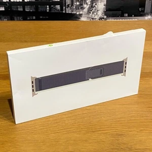 🟢 Pasek do zegarka Apple 49mm zielony szary pętla szlakowa S/M tytanowa klamra oryginalna - Zdjęcie 1 z 12