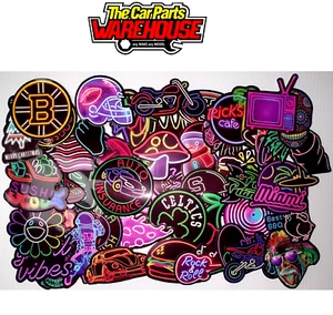 50 QUALITY Vinyl Stickers car skateboard motorbike vans wall tool boxes bomb - Picture 1 of 3