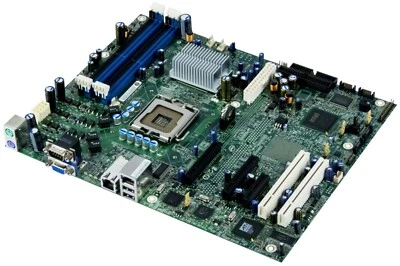 Mainboards Intel S3000AH D40859-208 Presa 775 DDR2 PCI Pci-E ATX 305mm x 244mm - Image 1 of 2