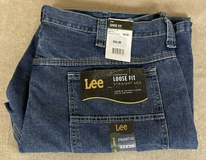 Lee Men's Carpenter Jeans Loose Fit - Original Stone 288-7910 Size 40x30 - Picture 1 of 8