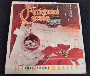 JOHNNY COLE & ROBERT EVANS CHORUS CHRISTMAS CAROLS VINYL CLP-5081 CROWN RECORDS - Foto 1 di 6