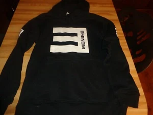 Eminem Pullover Hoodie YOUTH L Recovery Detroit Music R&B Rap Slim Shady - Picture 1 of 5