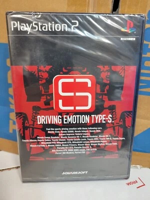 Driving Emotion Type-S (2001) New Factory Sealed Japan Playstation 2 PS2 Import - Image 1 of 4