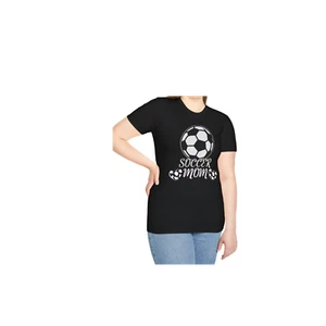 Soccer Mom T-Shirt Sportswear for Moms Comfortable Tee Gift for Mothers Unisex - Picture 1 of 13