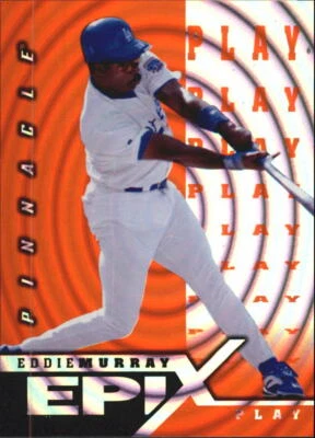 1998 Pinnacle Epix Play Orange #E24 Eddie Murray - NM-MT - Image 1 of 2