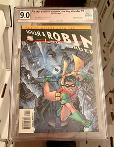All Star Batman & Robin #1! PGX (Not CGC SS) 9.0! FRANK MILLER SIGNED! DC 2005! - Picture 1 of 10