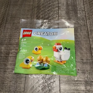 En mano nuevo/sellado de fábrica 2023 Lego Creator 30643 juego de bolsas de polietileno pollos de Pascua - Imagen 1 de 2