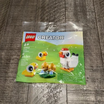In Hand New/Factory Sealed 2023 Lego Creator 30643 Easter Chickens Polybag Set - Image 1 of 2