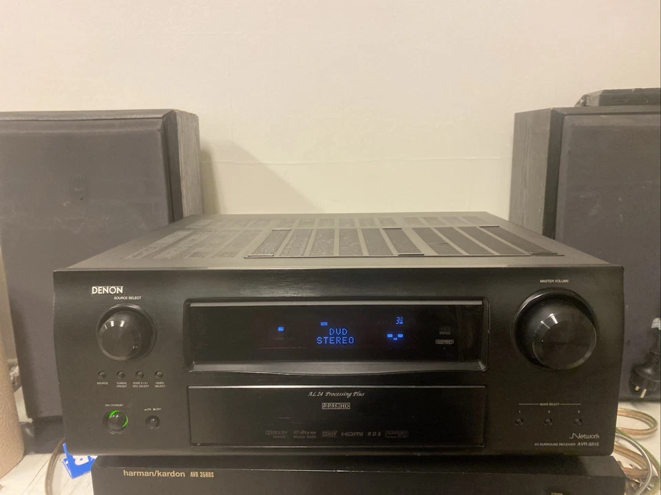 Denon AVR 3310 7.1 Dolby Surround Receiver HDMI USB Netzwerk Radio. Über 600 W  - Bild 1 von 4