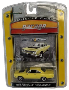 Greenlight 1968 Plymouth Road Runner 1/64 Released 2008 Yellow - Picture 1 of 7
