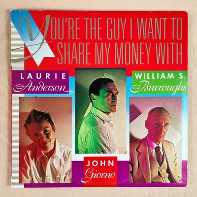 LAURIE ANDERSON The Guy I Want To Share My Money With 1981 Giorno Poetry - VG+ - Image 1 of 4