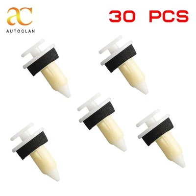 Retenedor de clip de empuje para panel de puerta 30x apto para Mercedes-Benz ML320 1998-2003 Foto 1 de 4