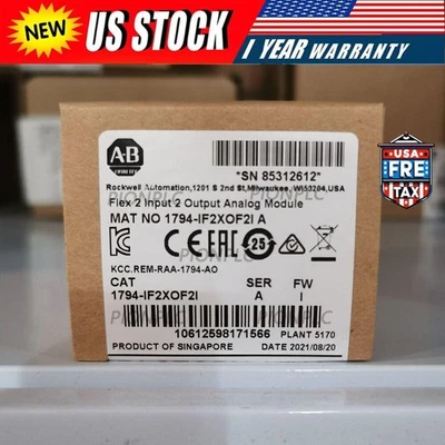 Nuevo módulo analógico sellado de fábrica AB 1794-IF2XOF2I SER A FIex 2 lnpnt 2 salidas Foto 1 de 3