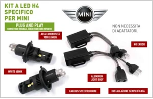 Set LED H4 para Mini Clubman R55 Serie 2008-2015 Enchufe Y Juego Conector O - Imagen 1 de 3