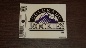 Colorado Rockies MLB Baseball Reusable Static Cling Window Decal Sticker - Picture 1 of 1
