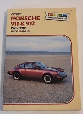 CLYMER PORSCHE 1965-1981 911-912 manual de taller reparación Foto 1 de 4