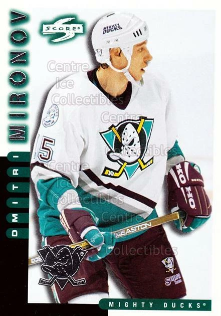 1997-98 Score Anaheim Mighty Ducks #4 Dmitri Mironov - Image 1 of 1