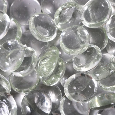 Gemas de vidrio transparente 14 oz ~ brillantes detalles decorativos para jarrones, acuarios, artesanías Foto 1 de 4