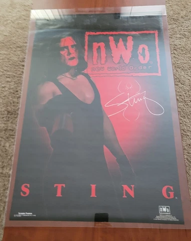 Sting NWO Poster Scorpio Posters 1998 34x22 Cover