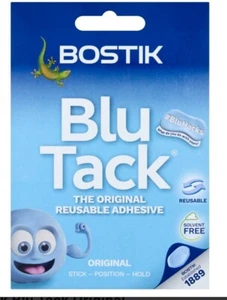 Bostik Blu Tack - The Original Reusable Adhesive X 12 - Picture 1 of 1