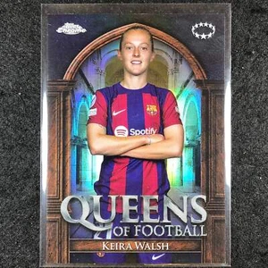 2023-24 Topps Chrome Women's UEFA KEIRA WALSH Queens of Football Base #2 - Photo 1/1
