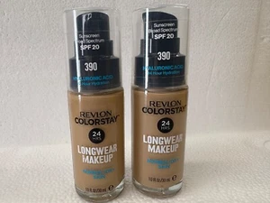 Base de maquillaje Revlon ColorStay combinación acabado mate aceitoso 390 arce rico 2 un. - Imagen 1 de 5