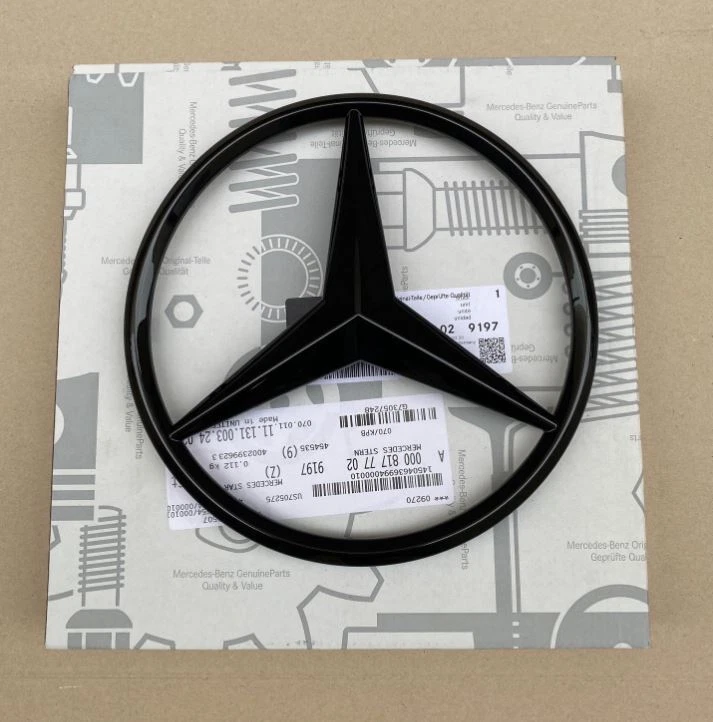 Insignia parrilla delantera Mercedes Benz emblema estrella W463A clase G G550 G63 Foto 1 de 4