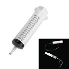Plastic 150ml Syringe with Handy Tube - Reusable and Large for Measuring