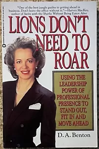 Lions Don't Need to Roar: Using the Leadership Power of Personal Paperback NEW - Foto 1 di 2