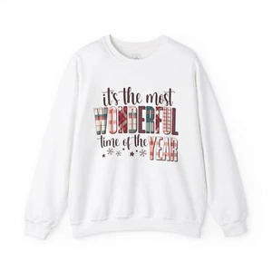 It's The Most Wonderful Time Of The Year Unisex Heavy Blend™ Crewneck Sweatshirt - Picture 1 of 26