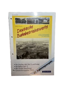 Deutsche Bahnberiebswerke 67 Ergänzungsausgabe 300-067. Original Verpackung - Bild 1 von 1