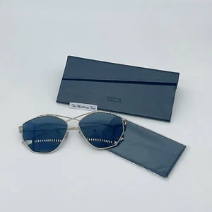 Christain Dior STELLAIRE 4 Geometric Aviator 3YGIR 59-16-145 Metal Sunglasses - Picture 1 of 16