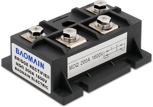 High Power MDQ-200A 200A 1600V Single-Phase Full Wave Bridge Rectifier Module | - Picture 1 of 12