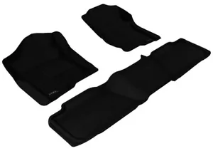 Fit 2007-2014 Chevrolet Tahoe All Weather Floor Mat Set Kagu Black - Bild 1 von 5