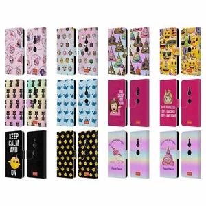 OFFICIAL emoji® BE A UNICORN LEATHER BOOK WALLET CASE COVER FOR SONY PHONES 1 - Picture 1 of 18