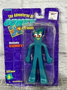 Vintage Gumby Bendable Figurine Nickelodeon 1995 Trendmasters 5.75" Sealed - Picture 1 of 10