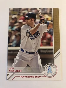 Joe Mauer 2017 Topps Salute Father's Day #S-38 Twins - Picture 1 of 2