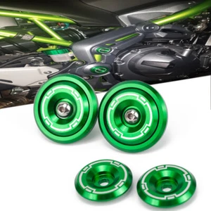 4PCS/SET Motorcycle Frame Hole Cover Caps Plug For Kawasaki Z900 Z 900 2017-2024 - Picture 1 of 24