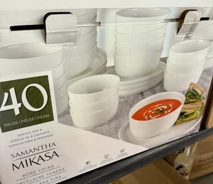 Mikasa Samantha 40 Piece Bone China Service For 8 - Imagen 1 de 7