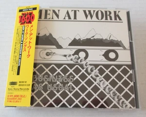 MEN AT WORK- BUSINESS AS USUAL CD JAPANESE PRESSING 1996 ESCA-7628 I LUV THE 80s - Picture 1 of 8