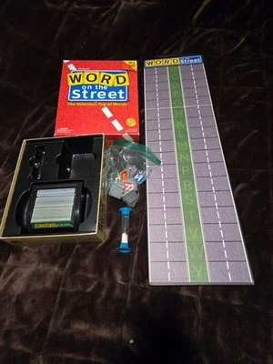 Juego de mesa familiar "Word on the Street" Fuera de la caja de Jack Degnan's-COMPLETO Foto 1 de 4