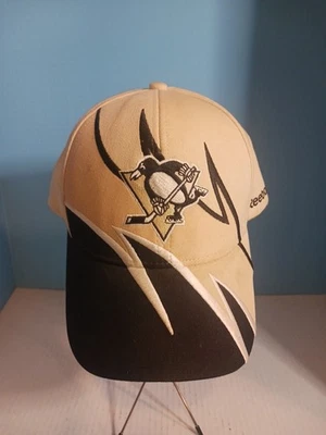 De colección NHL Pittsburgh Penguins Reebok Diente de Tiburón Snapback Sombrero  Foto 1 de 4