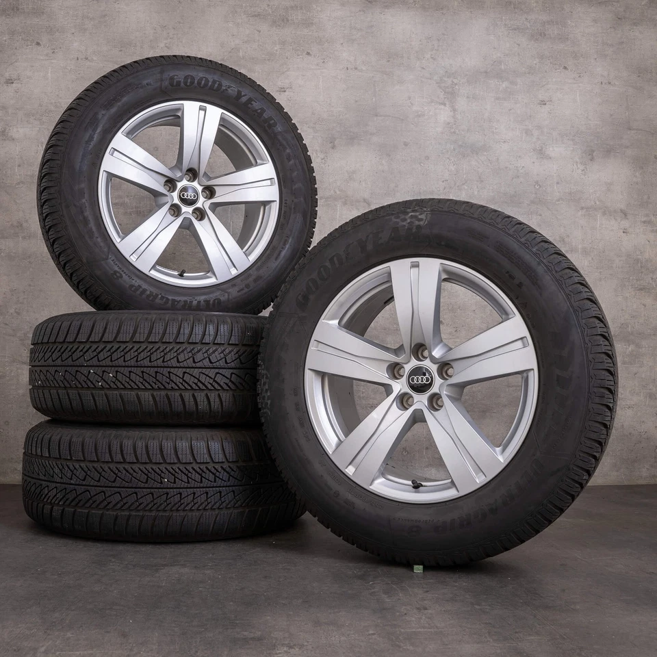 Audi Q7 SQ7 Winterräder 18 Zoll 4M Felgen 4M0601025A silber glanz - Bild 1 von 4