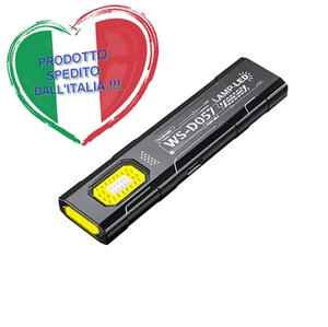 MINI TORCIA MILITARE TATTICA LED  RICARICABILE USB LUCE POTENTE penna luce - Foto 1 di 10