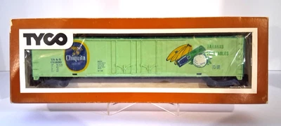 Vintage Tyco HO Scale Billboard Advertising 62' Chiquita Banana Reefer - Image 1 of 2